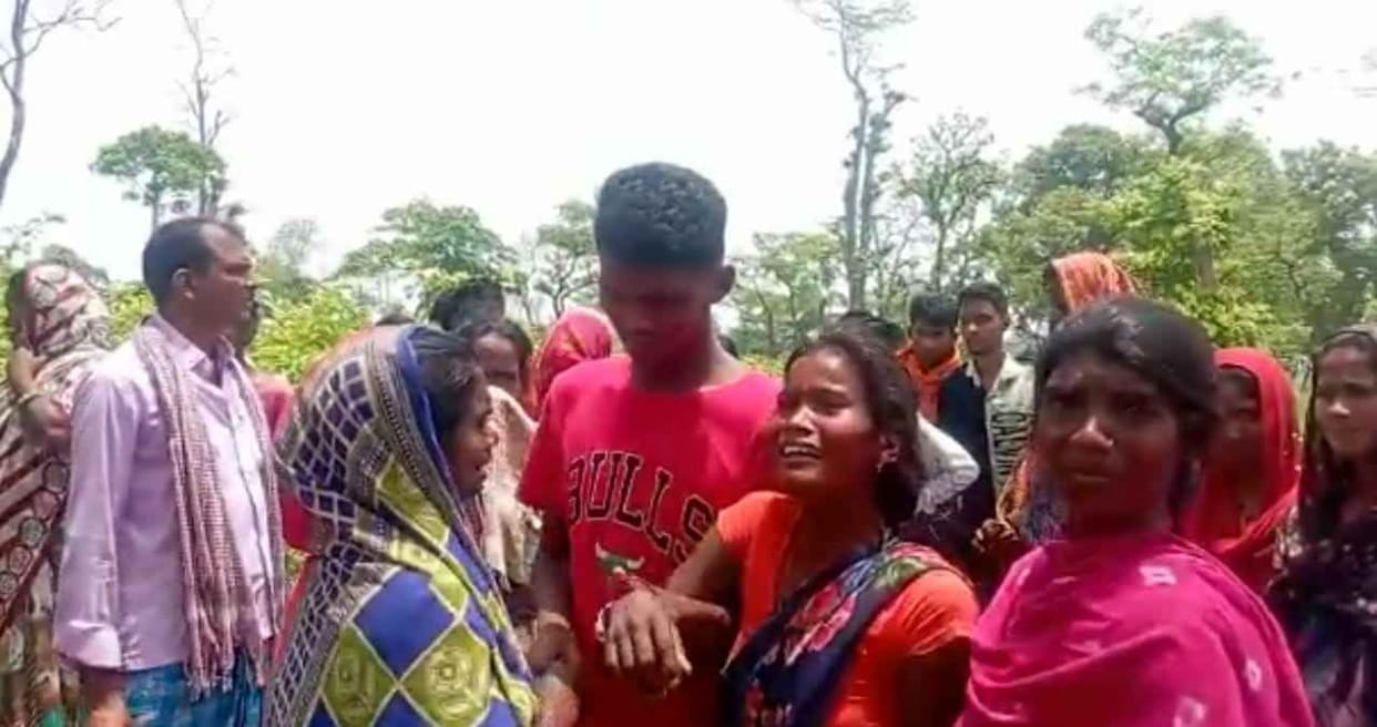 The woman who went to feed the goat was hunted by the tiger