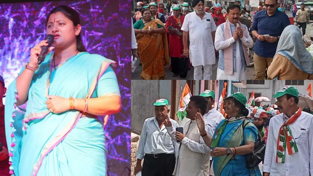Live streaming in Champawat by-election, CM Dhami wife Geeta Dhami appealed to public for vote