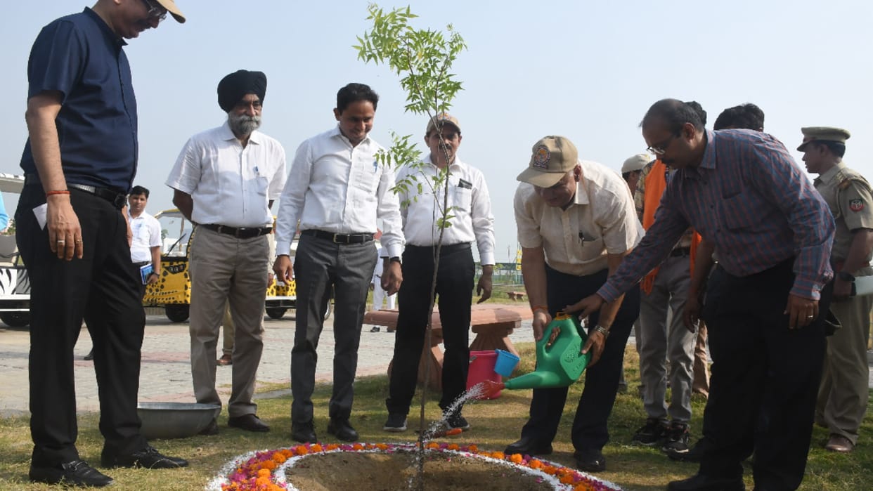 Forest Minister Peepal Pakar and Banyan plants will be installed in religious place premises