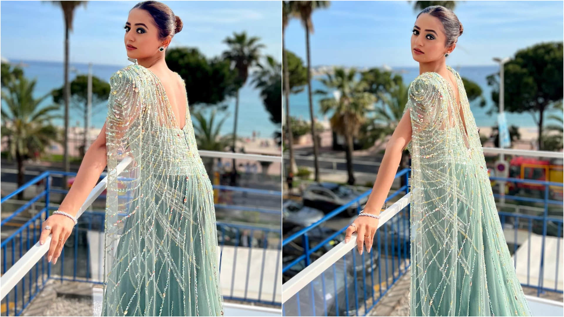 helly shah impress fashion expert red carpet debut in cannes film festival 2022 see pics
