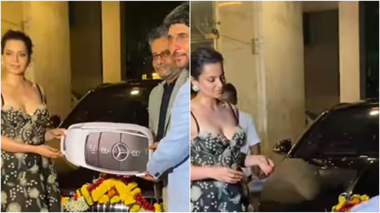 Dhaakad Movie Actress Kangana Ranaut Buys New Mercedes Maybach Know Details in Hindi