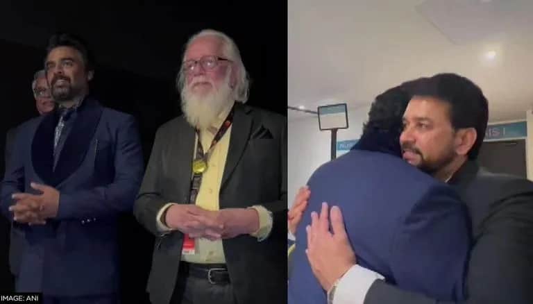 Rocketry at Cannes: r Madhavan starrer film rocketry gets standing ovation at Cannes, a r Rahman Shekhar Kapur and Anurag Thakur praised the actor