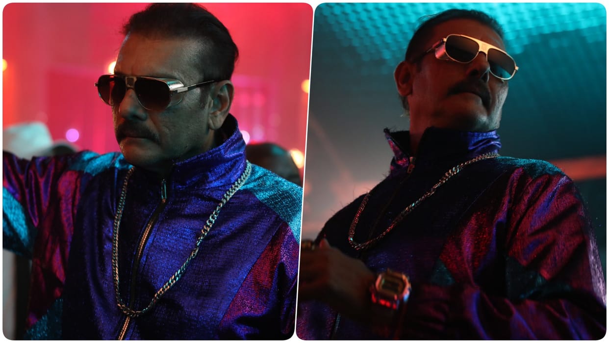Former Cricketer and coach Ravi Shastri shared three new pics in different look, photos goes viral