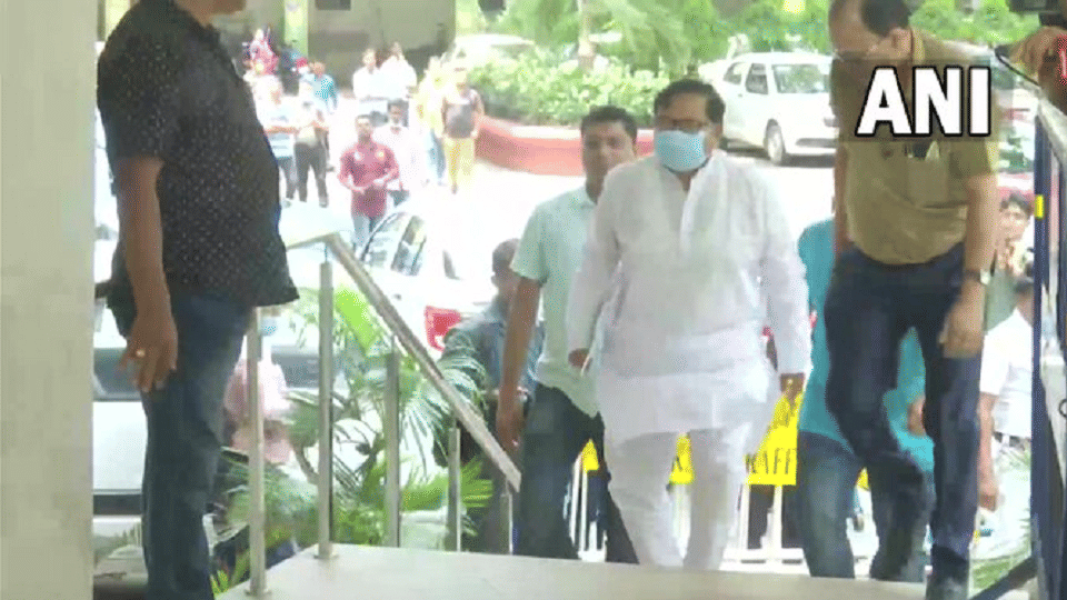 Kolkata: West Bengal Minister Paresh Adhikary arrives at CBI office for  for questioning in alleged illegal teachers recruitment scam case