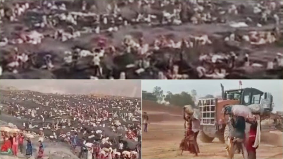 Chhattisgarh Video of coal theft from SECL Mine goes viral probe ordered