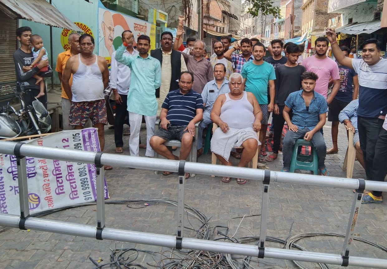 hangama,farrukhabad news,jaam,bijli samasya,katauti