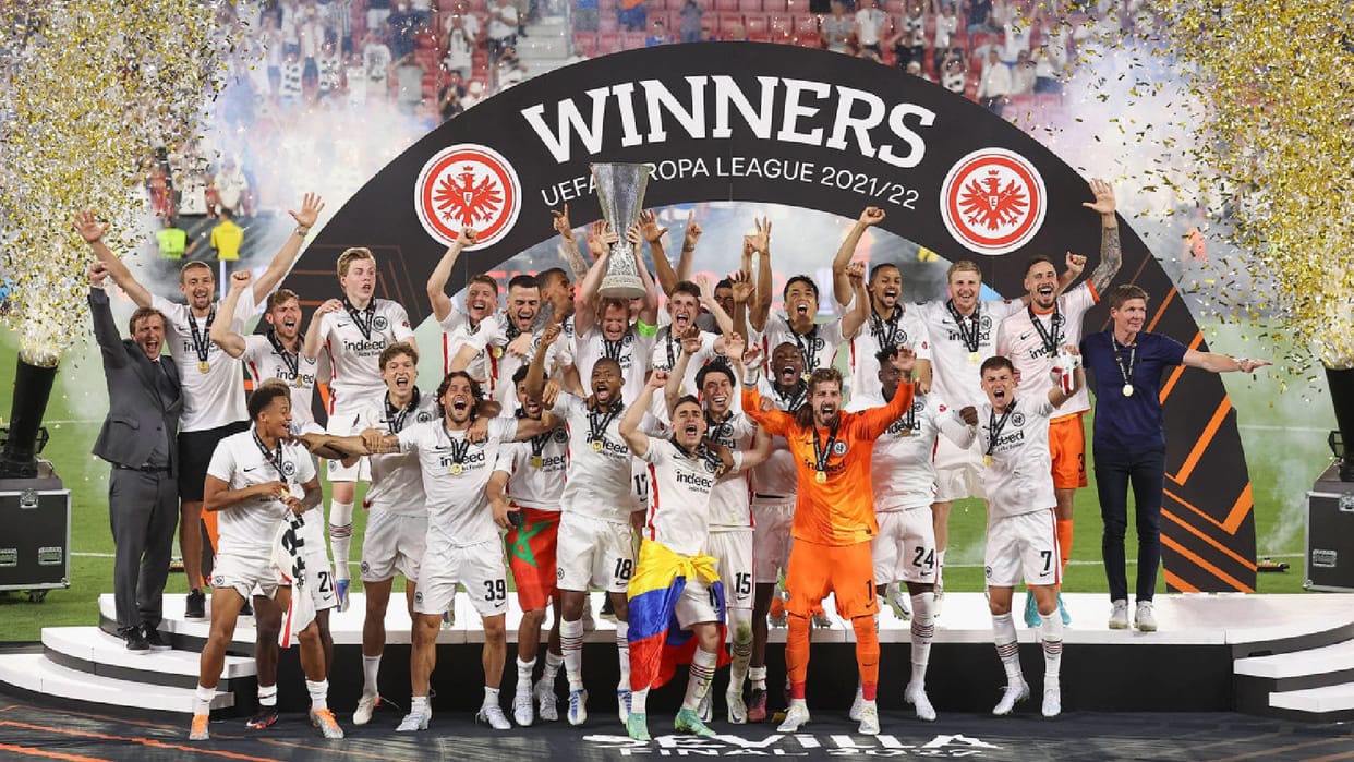 UEFA Europa League Eintracht Frankfurt won European title After 42 years beats Rangers in final