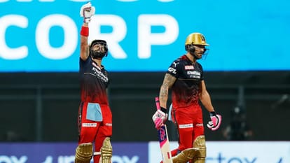 IPL 2022 Virat Kohli and Faf du Plessis will now support Mumbai Indians against Delhi Capitals