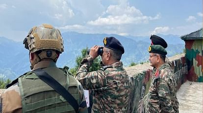 Army Chief Manoj Pandey visit to Kashmir Said beginning of new era of development and peace in Kashmir