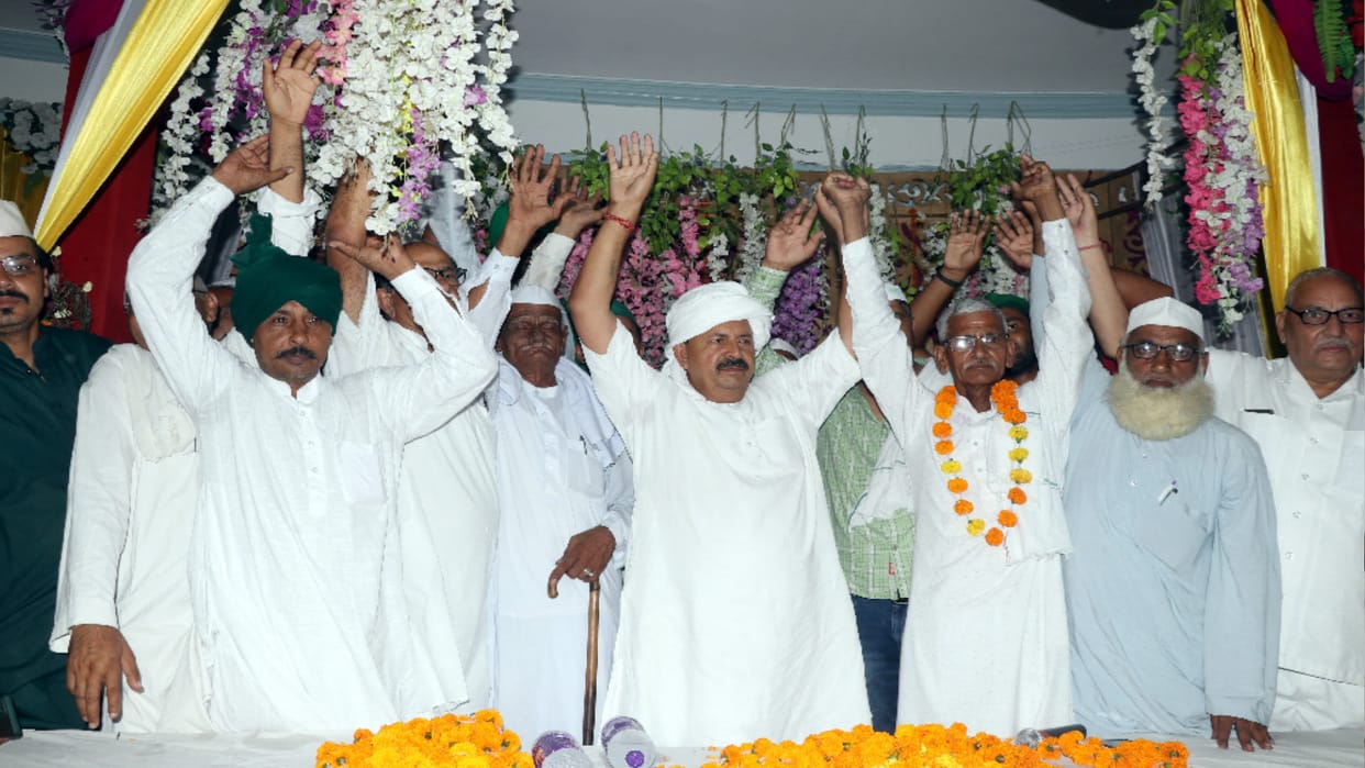 Bijnor: Naresh Tikait said that new organization was not formed by farmer but make by government
