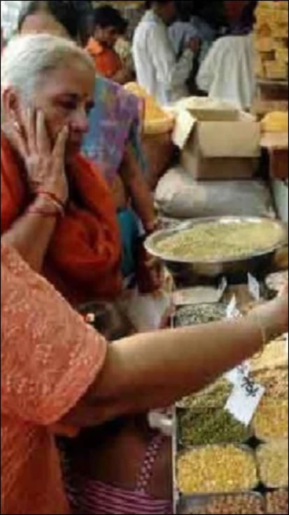 Inflation hit again Rise in prices of rice, flour, edible oil