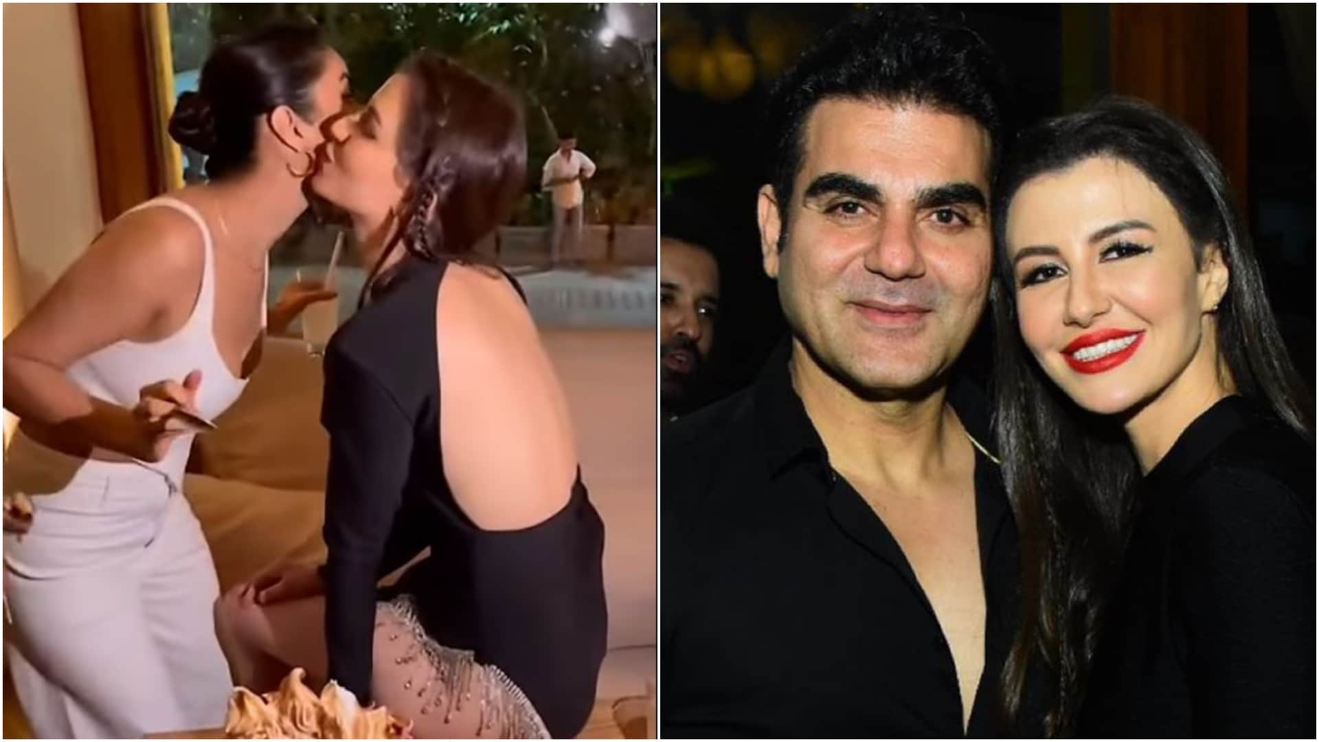 Shehnaaz Gill Attends Arbaaz Khan Girlfriend Giorgia Andriani Birthday Party and steals the show in white look