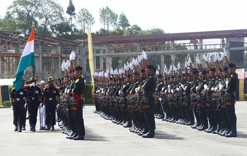 Wearing the Royal Rope, 173 recruits became an integral part of the Indian Army.