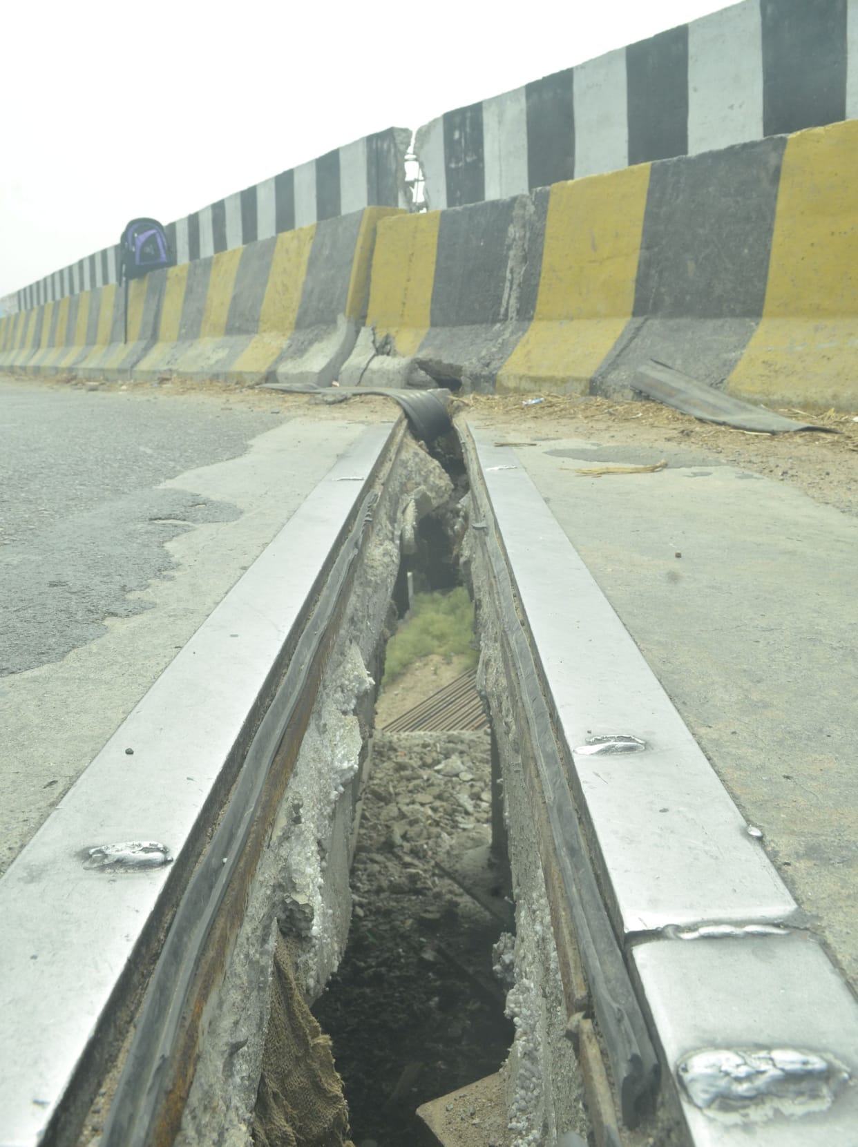 highway bridge damege