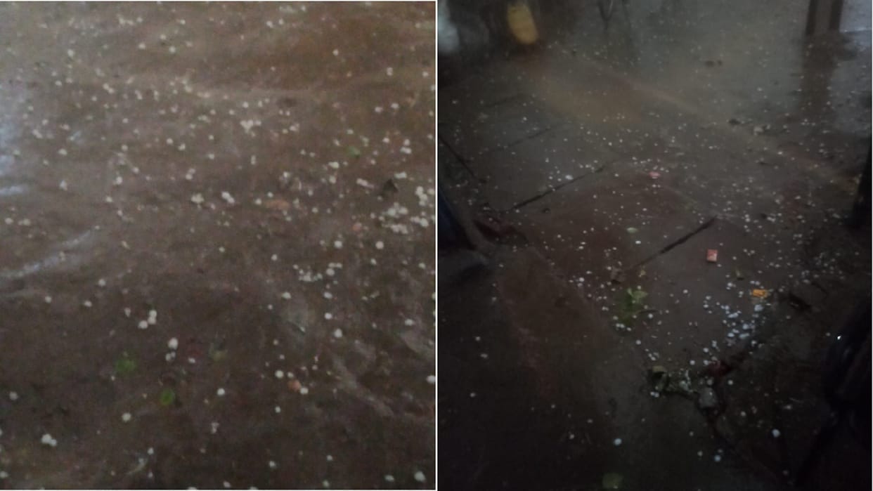 Bijnor: Dust storm and hailstorm disrupted life, farmers suffered losses