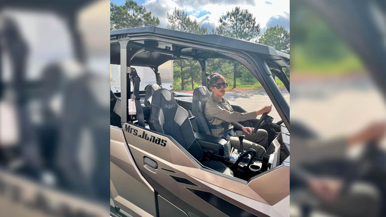 Priyanka Chopra Poses With Her Customized Car Gifted By Husband Nick Jonas
