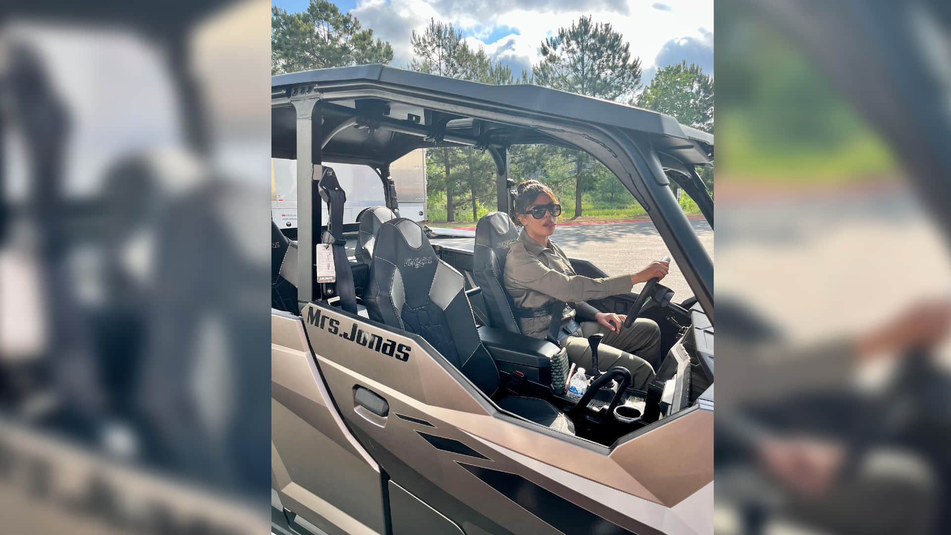 Priyanka Chopra Poses With Her Customized Car Gifted By Nick Jonas and khushi kapoor latest archies look see todays celebrity update in photos