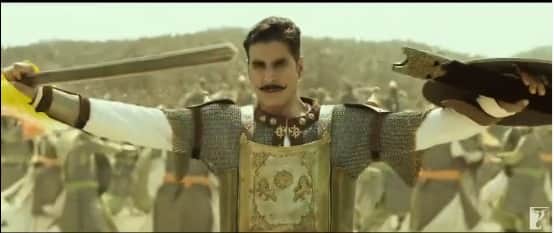 Prithviraj New Song Teaser: Manushi Chhillar appeared as warrior in Prithviraj's new song Yoddha the full song will be released on 3rd june in theaters