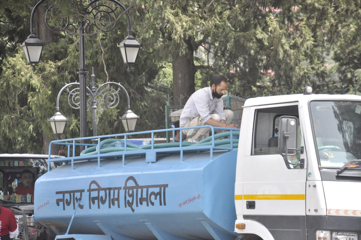 Water crisis increased in the city, water will be available for the third day from today, tanks of Chief Minister's residence also empty