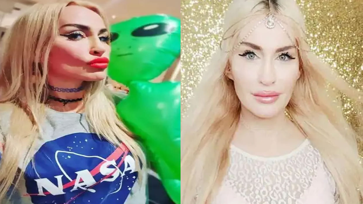 Woman in Love With Alien Woman dating an alien urges all women to find intergalactic lovers