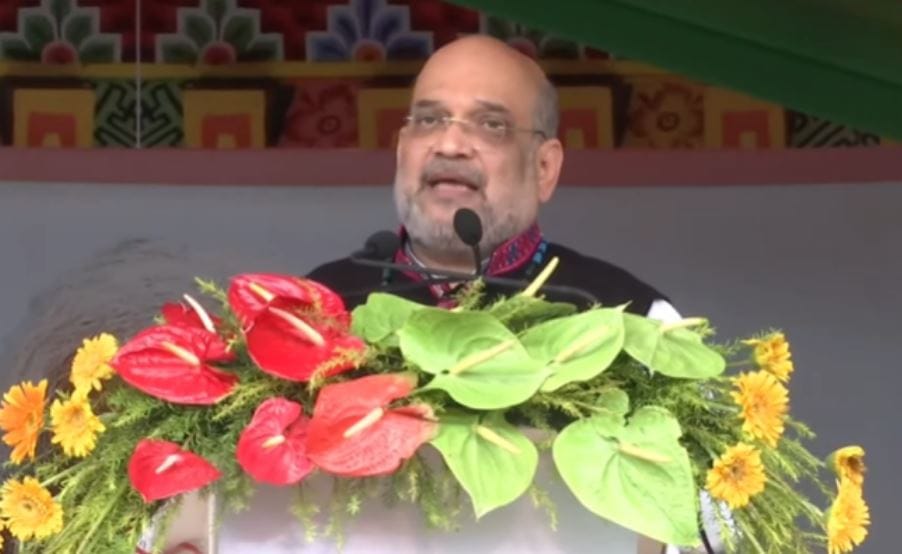 HM Amit Shah inaugurates and lay foundation stone of various development projects in Arunachal Pradesh