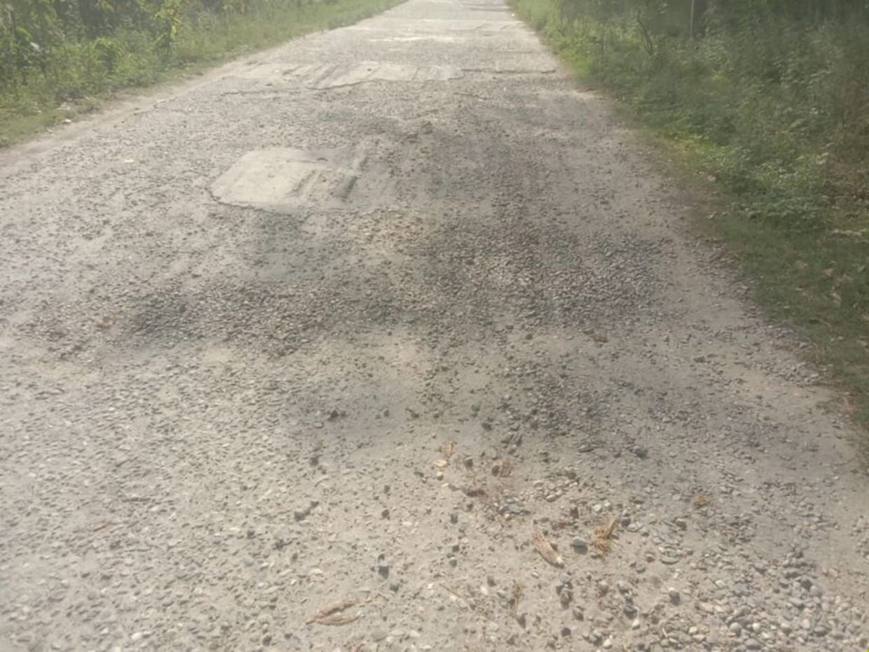 The pebbles of the Kanwar track were made for the passers-by