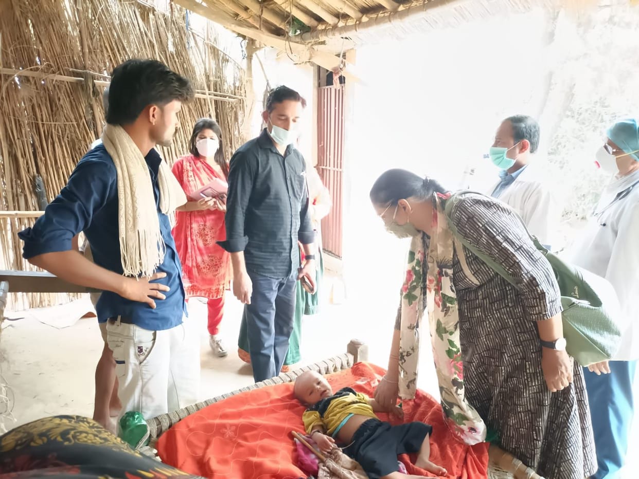 When there was a stir, the CMO arrived with the health team