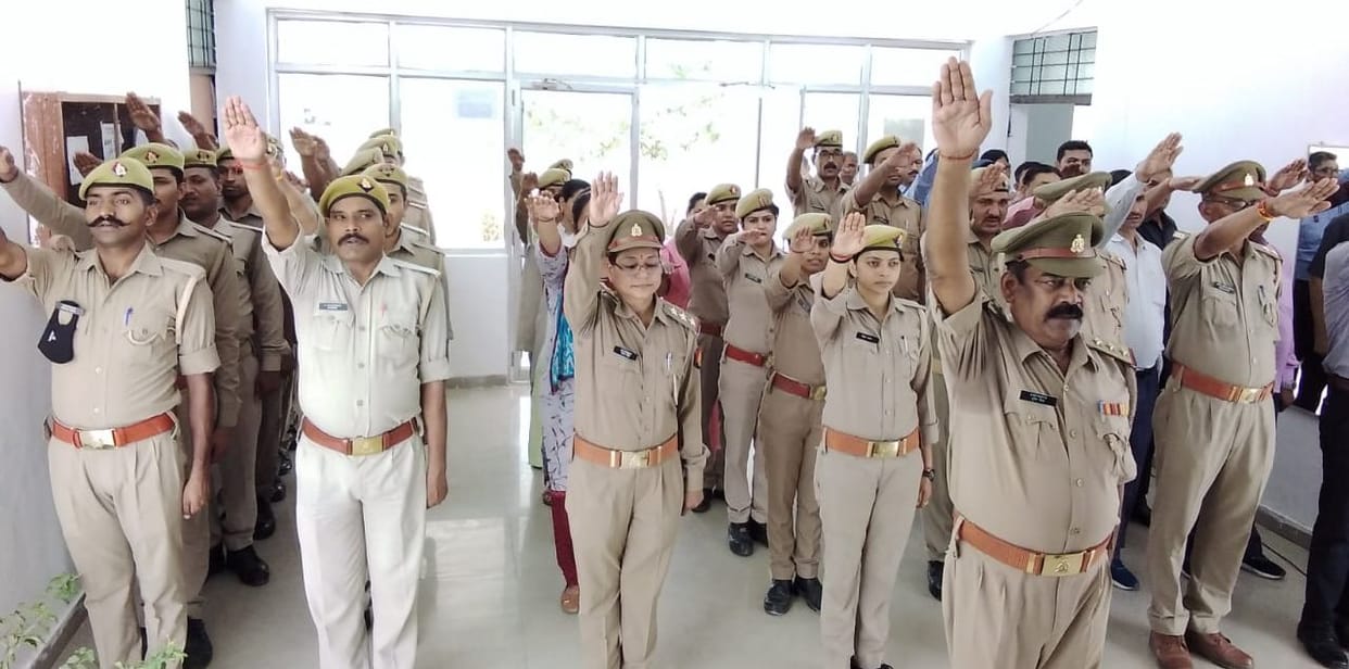 Pledge administered on Anti-Terrorism Day