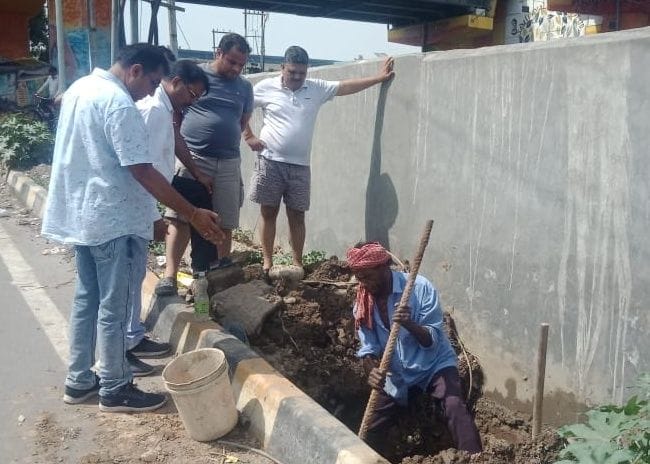 It took 48 hours to find out the fault of the drinking water line