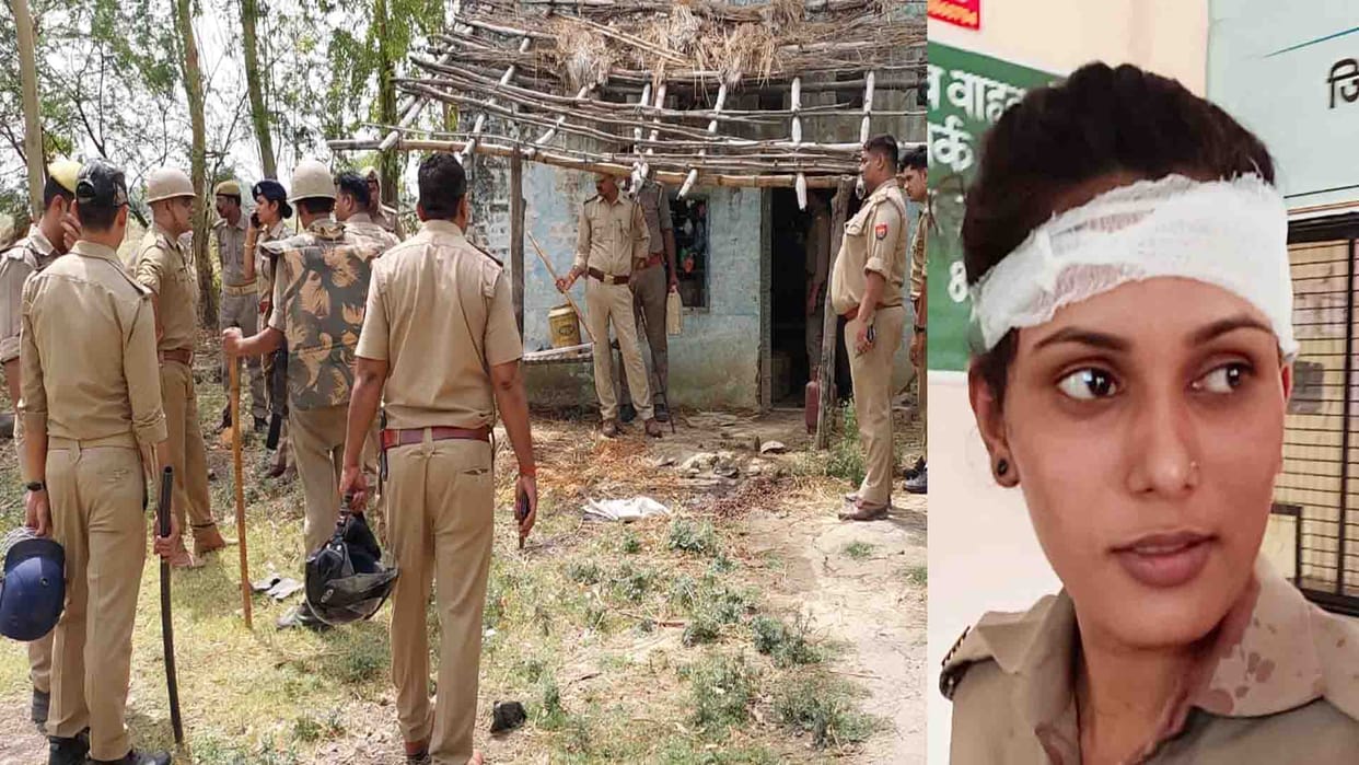 Attack on Police in Fatehpur up