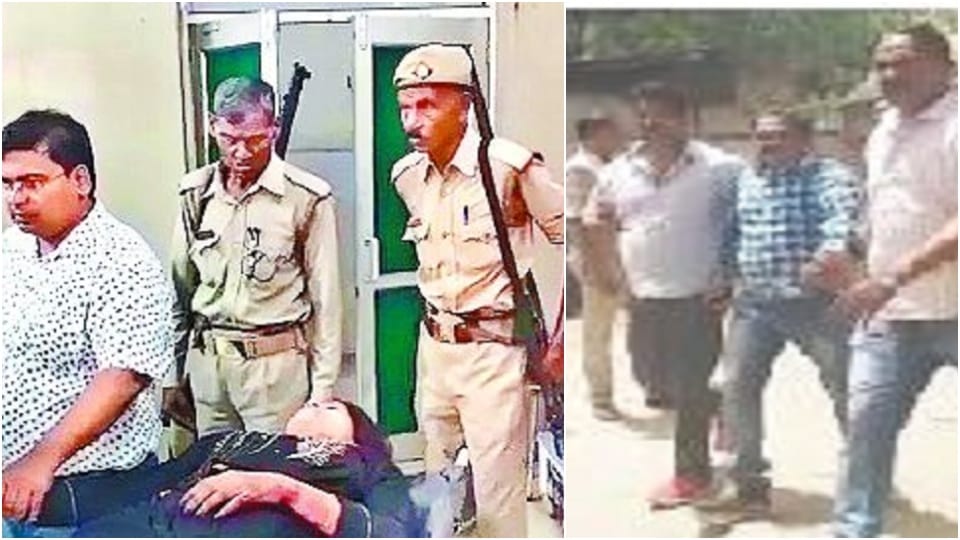 Husband shot for taking custody of two children from wife in mainpuri