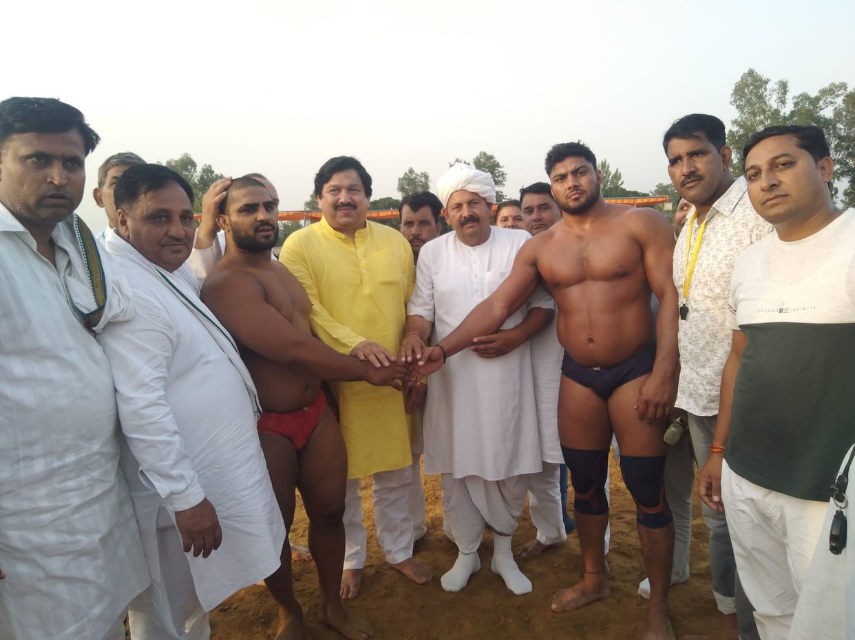 Two lakh wrestling match ended equally