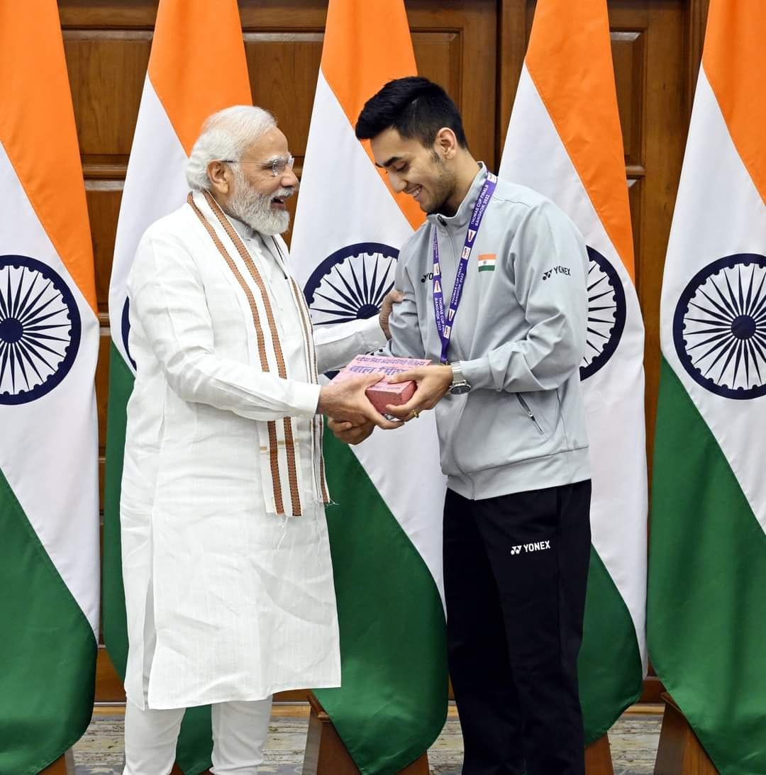 Lakshya Sen Gets Grand Welcome In Almora