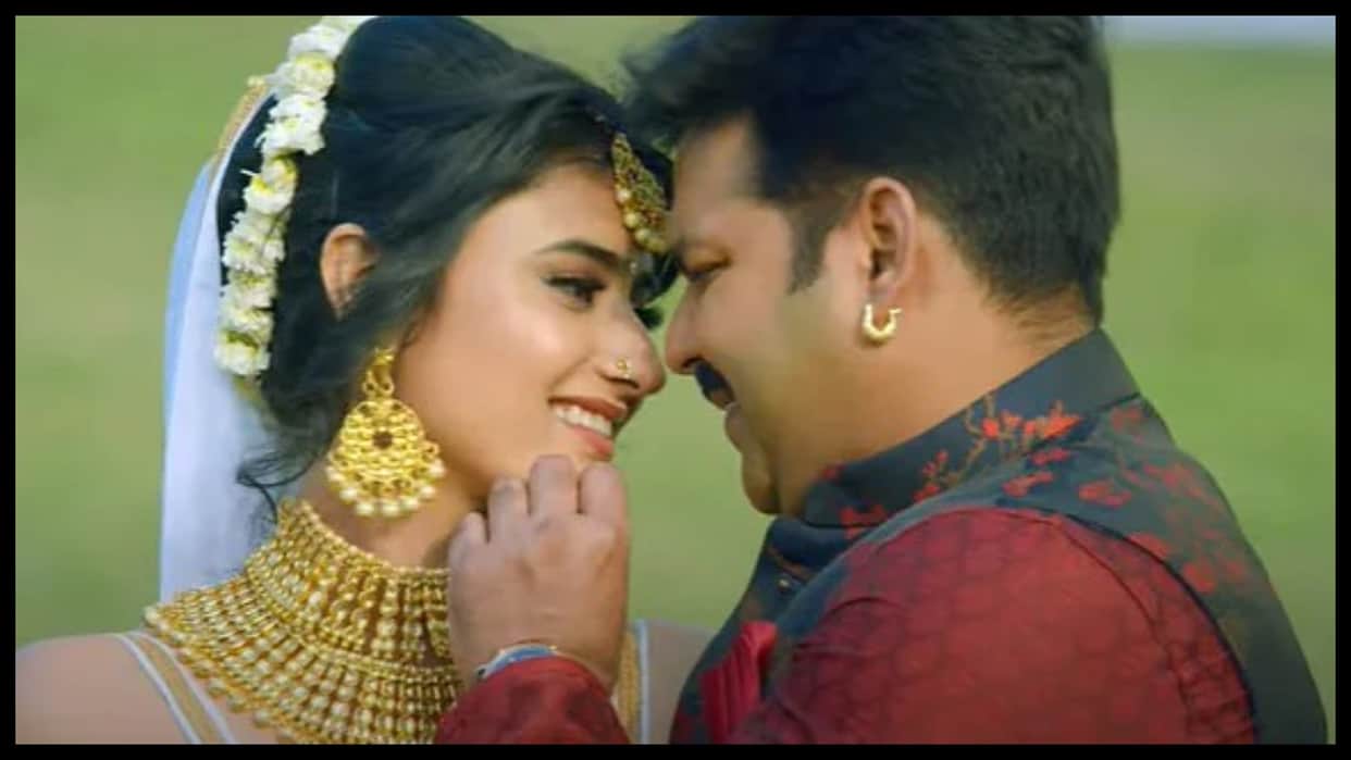 Pawan Singh: Bhojpuri Star singer released his new song bindiya lilar ke with actress garima parihar from movie mera bharat mahan hai