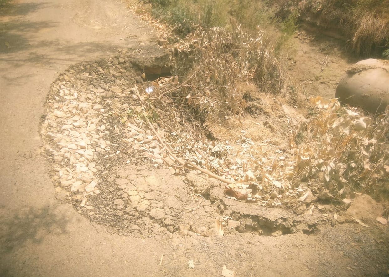 Road damage