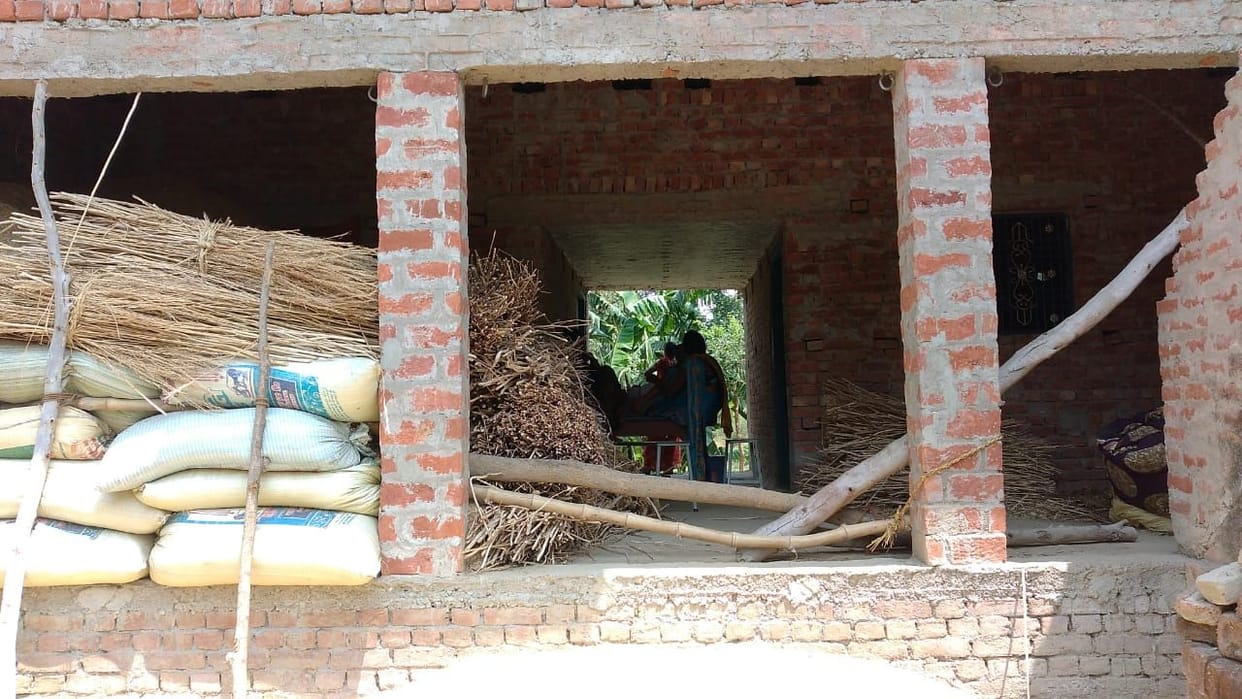 health centre house not built