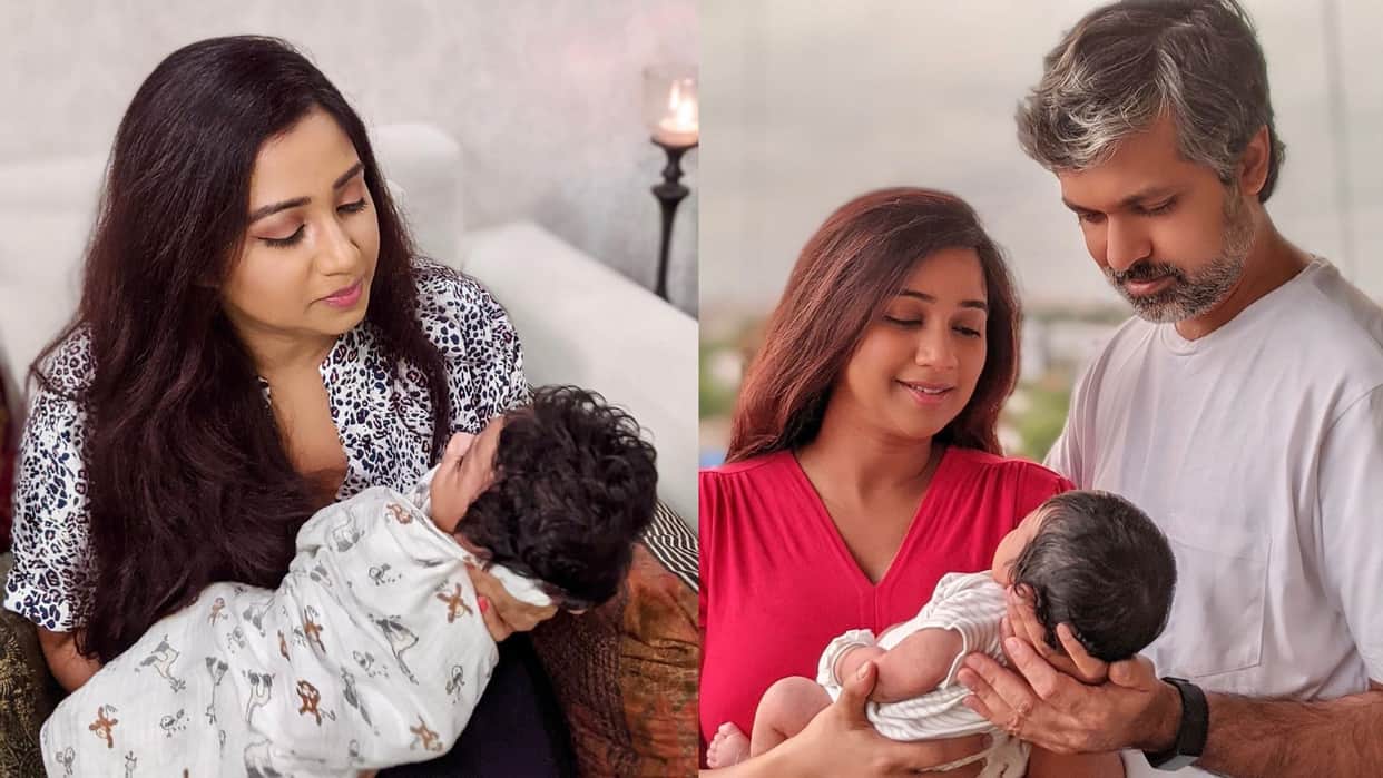 Shreya Ghoshal son Devyaan birthday See pictures of mother son cute bonding