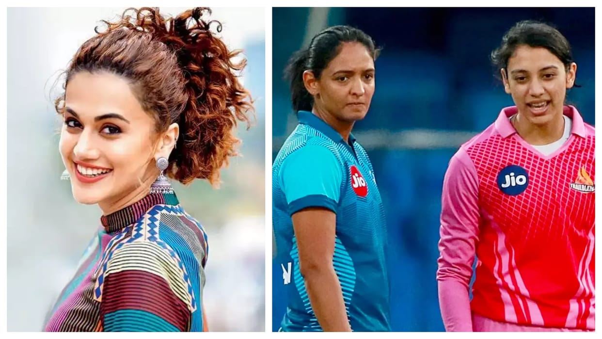 Actress Taapsee Pannu is became a face of PROMO Film of WomensT20 Challenge you can watch here