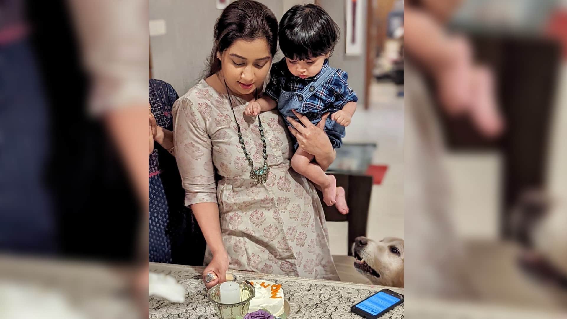 Shreya Ghoshal son Devyaan birthday See pictures of mother son cute bonding