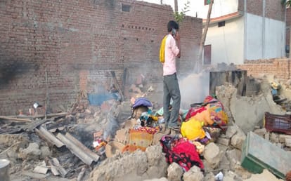 Attack on revenue and police team in varanasi that went to get possession of land heavy force deployed after outrage