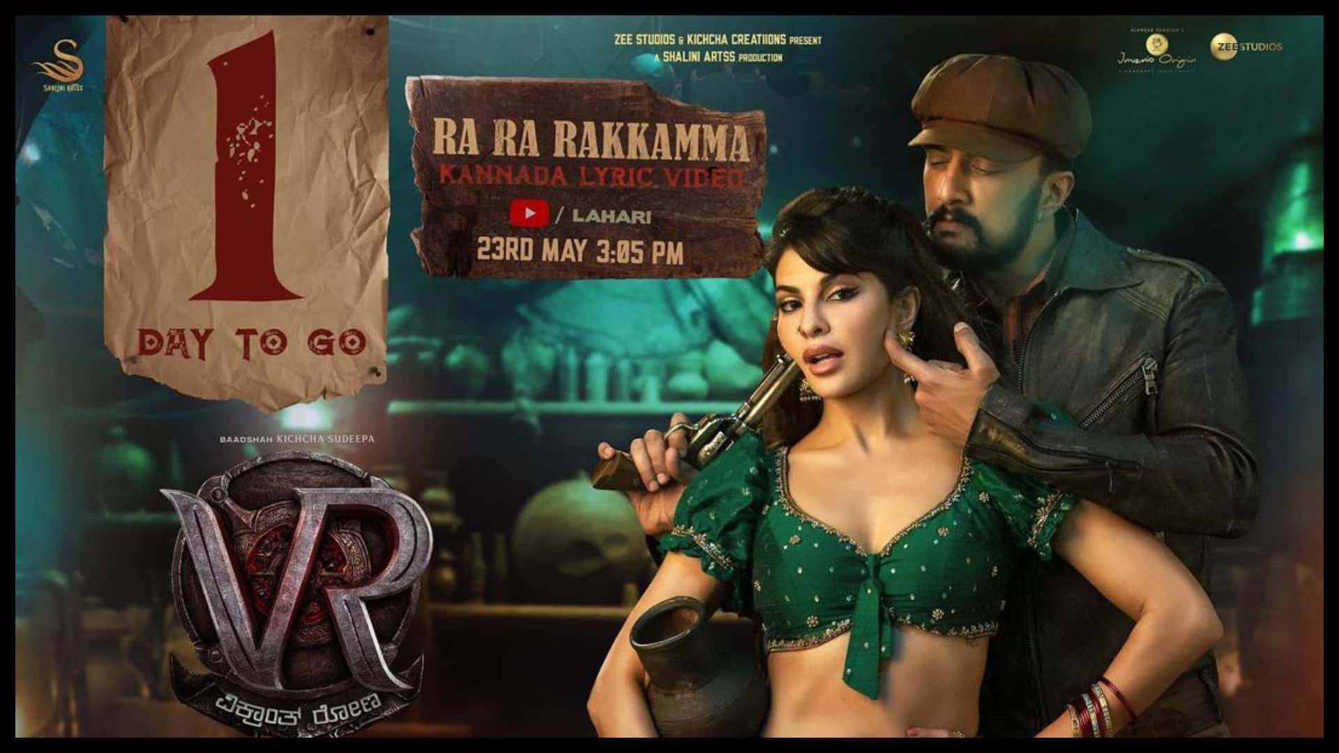 Vikrant Rona: Jacqueline Fernandez shares the release date of her film first song with kiccha sudeep