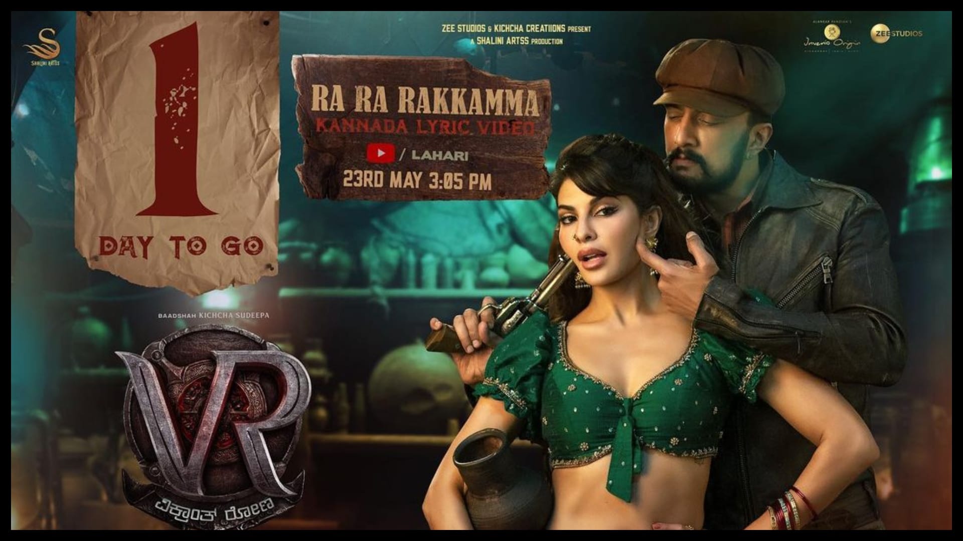Vikrant Rona: Jacqueline Fernandez shares the release date of her film first song with kiccha sudeep