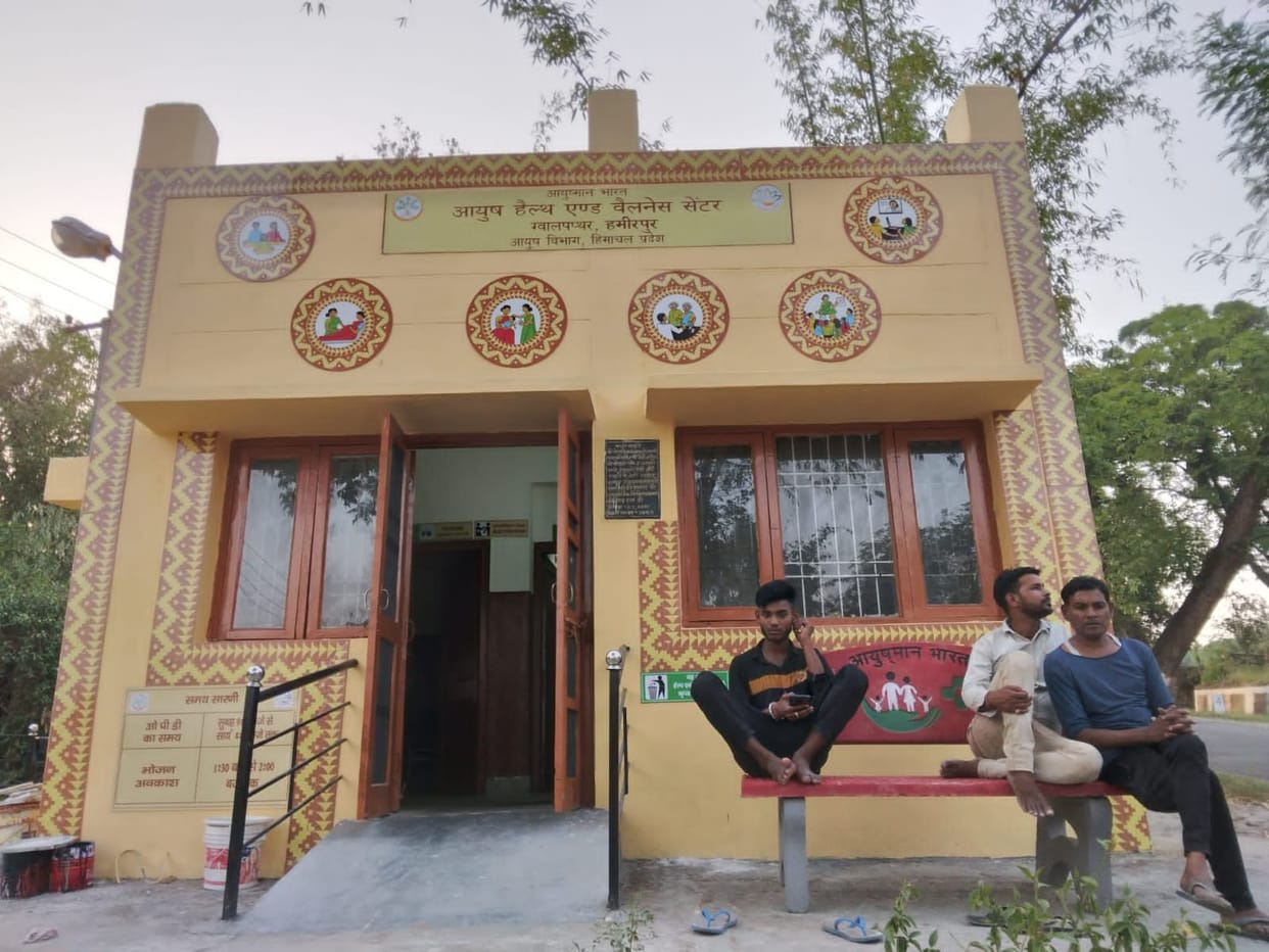 15 AYUSH wellness centers of the district including Jolsappad, Gwalpathar will be decorated
