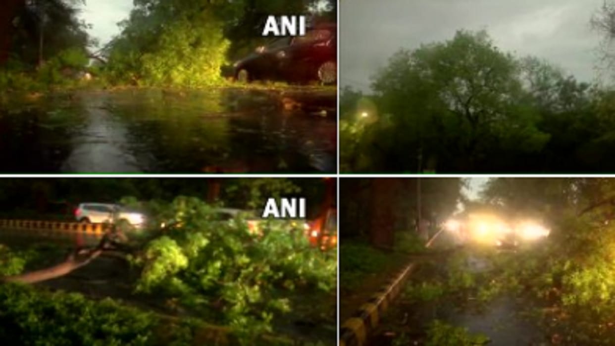 rain with strong winds expected in delhi on tuesday orange alert issued by imd