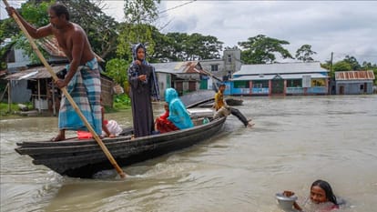 Flood Occur in Bangladesh Due to Rain in India Know Flood Situation News in Hindi