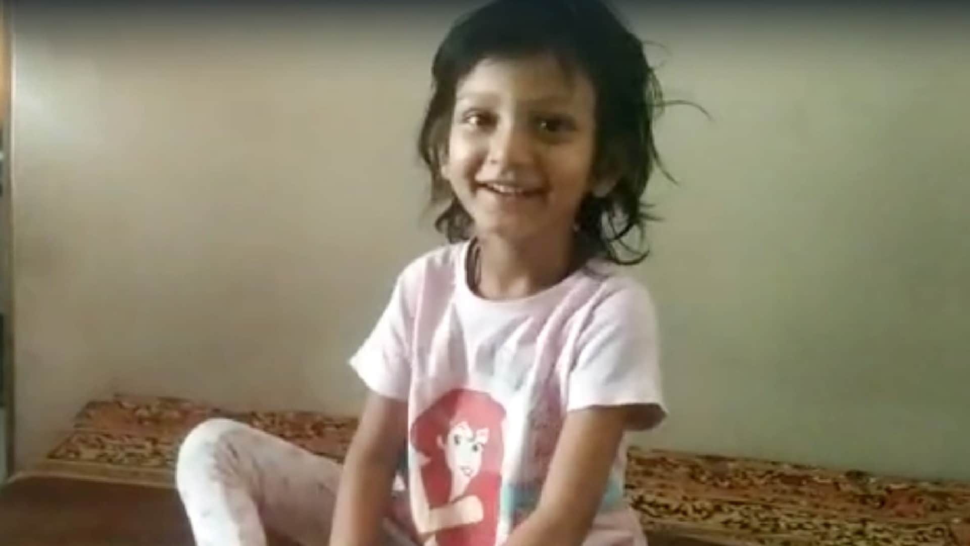 Bikaner girl rebirth story three old girl speaks in American English