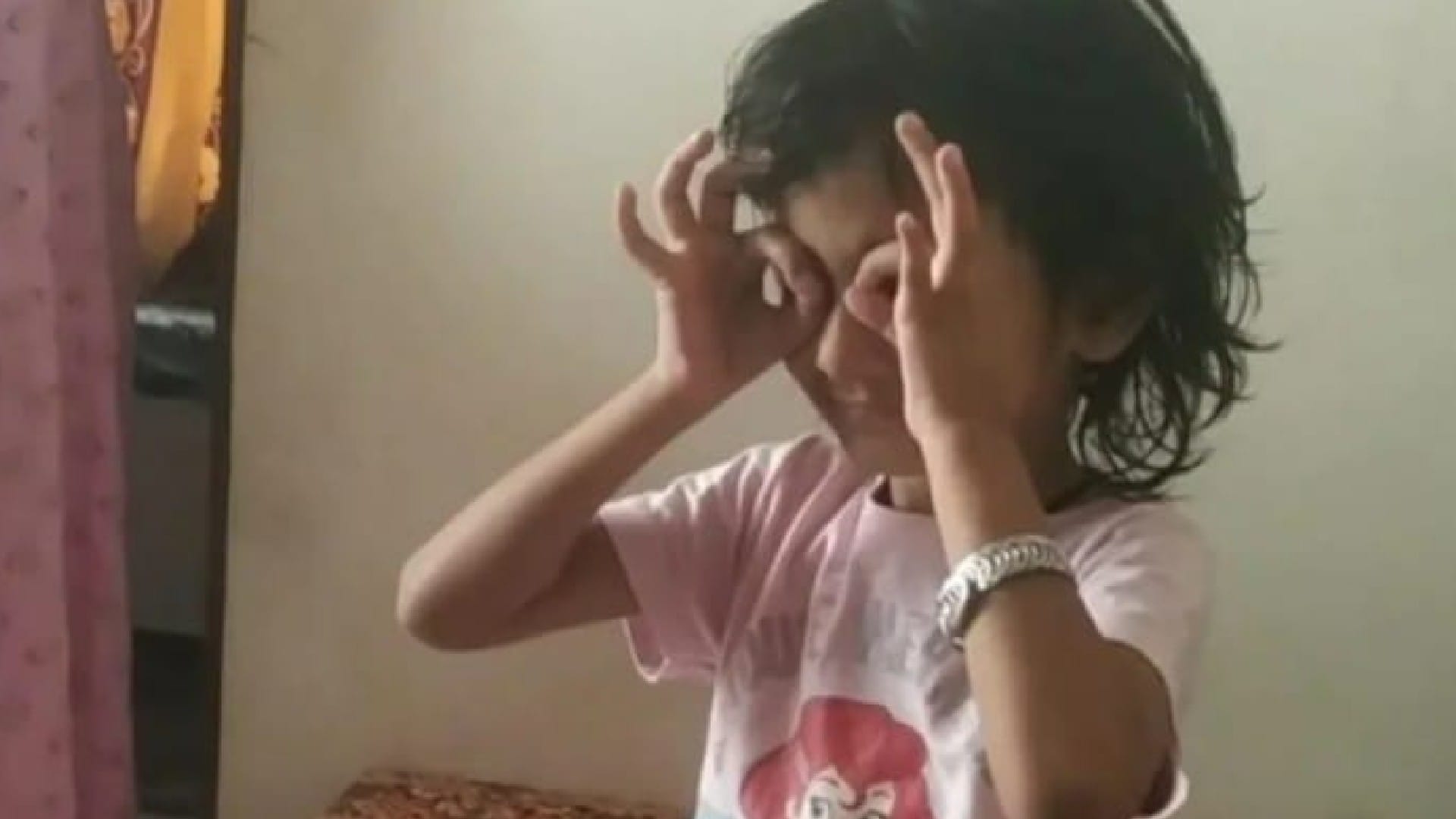 Bikaner girl rebirth story three old girl speaks in American English