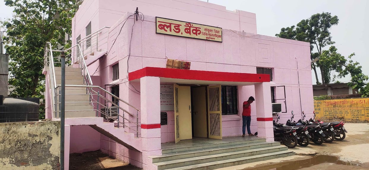 Blood component unit could not be started even in five months