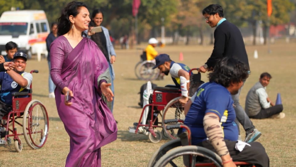 Zirakpur resident Rekha Trivedi works for betterment of disabled players