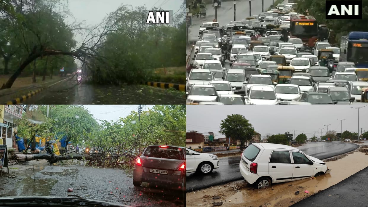 Why Delhi weather changed?: mercury reached 47 degrees now came down to 31, NCR submerged in rain